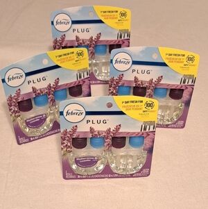 Febreze Plug Refills Lavender Scent Bundle New